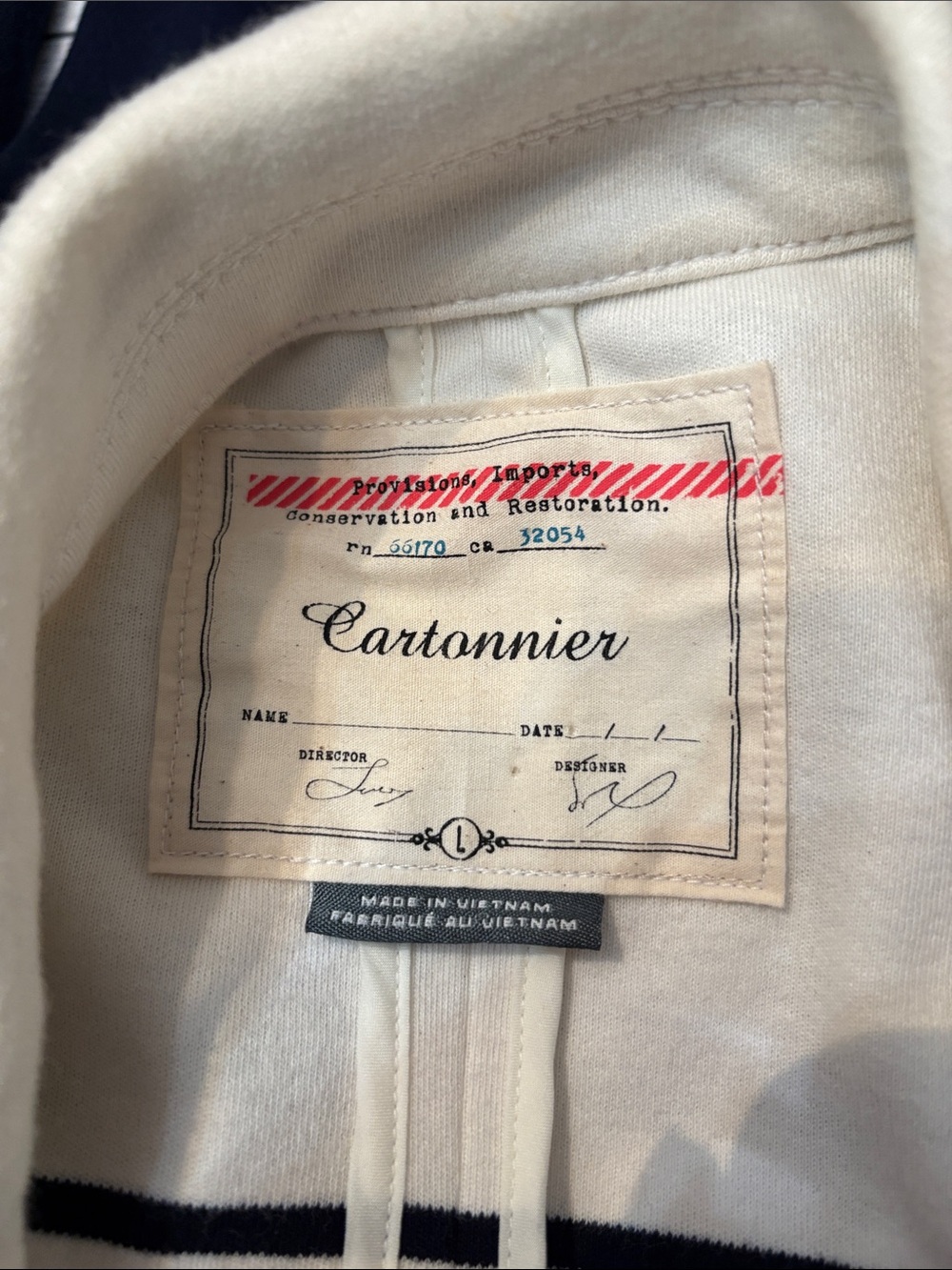 Cartonnier anthropologie jacket - size large - Picture 2 of 4